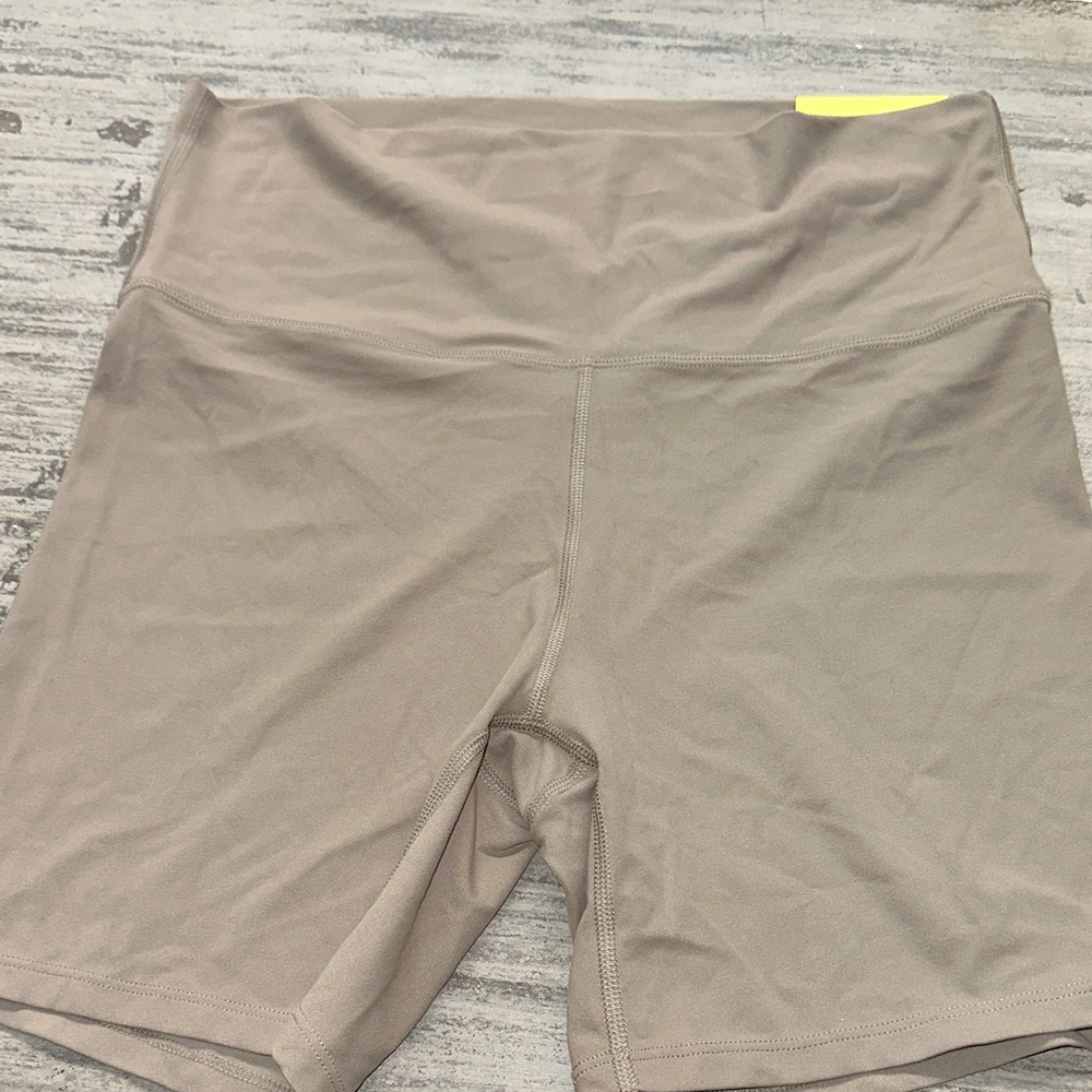 All in Motion Women's Taupe Bike Shorts